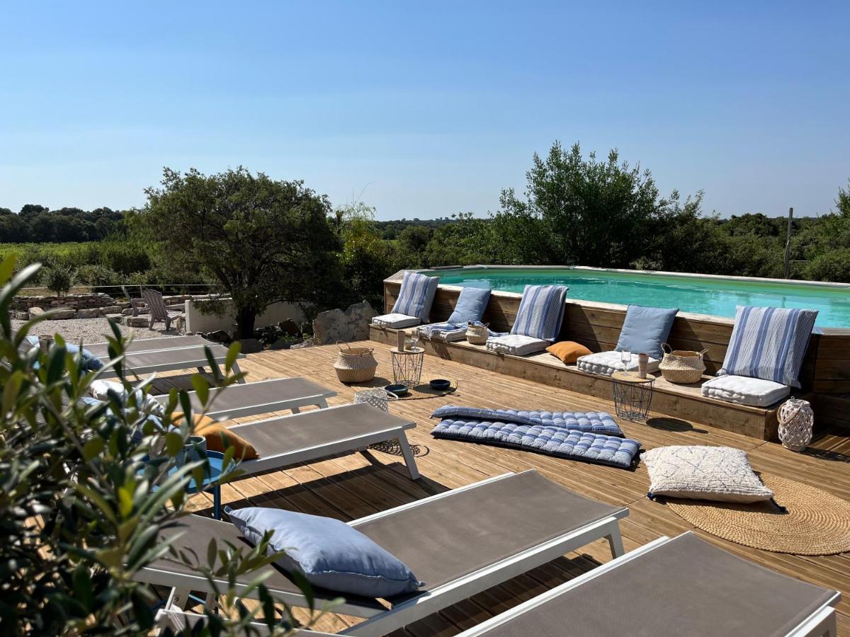 Le Domaine du Cade - Gîtes d'exception 4 étoiles - La Villa du Cade - Cazevieille Pic St Loup - Extérieur photo